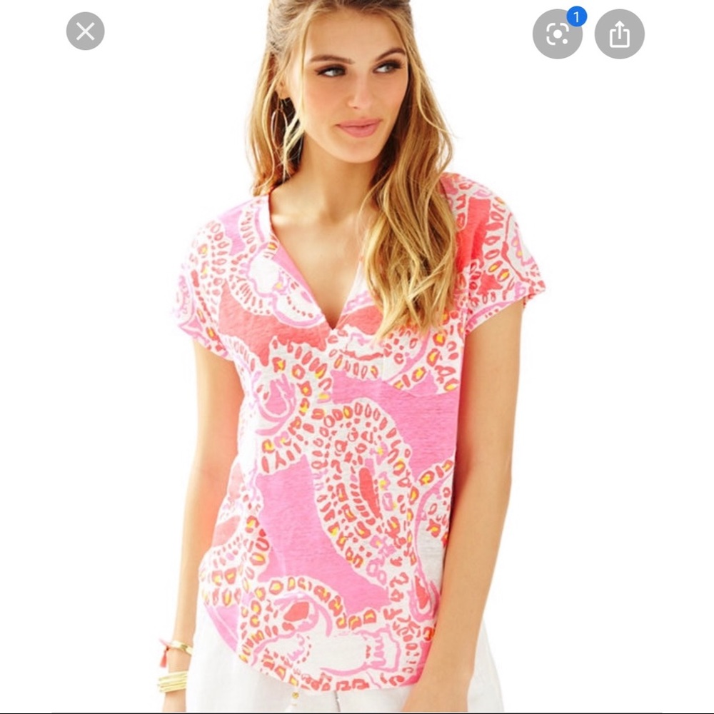Lilly Pulitzer duval top